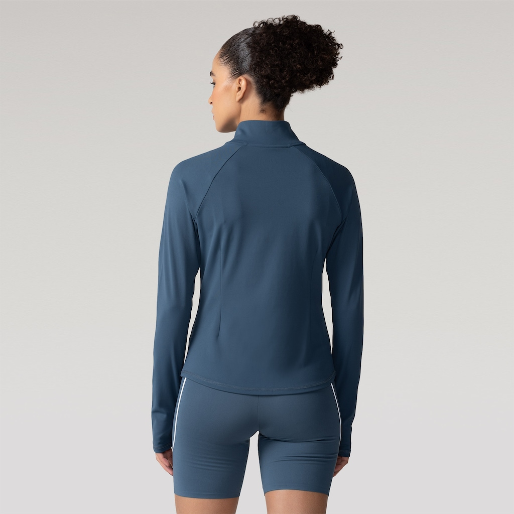 Imagem 2 do produto Blusão Asics Meio Zíper Peach Touch Feminino