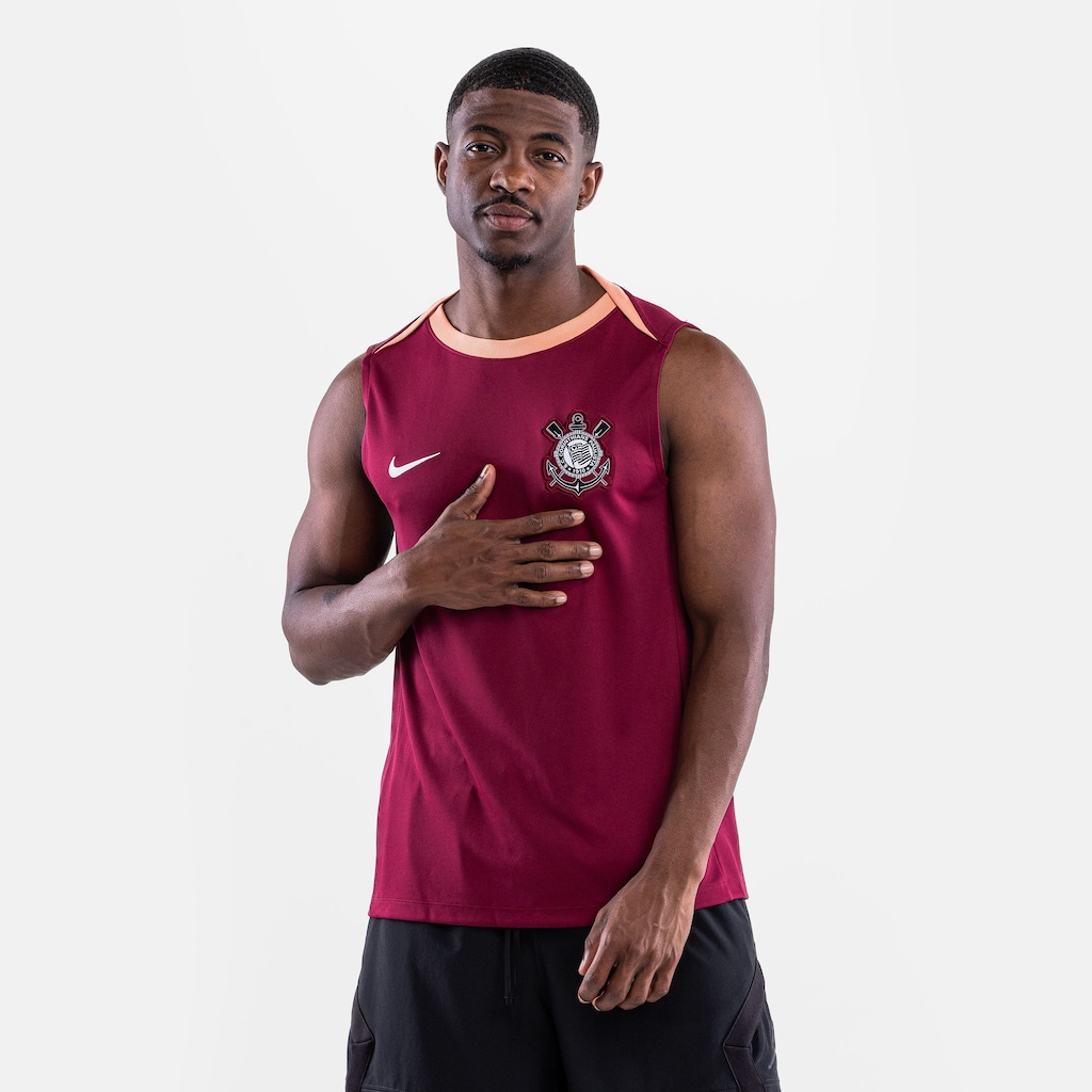 Imagem 3 do produto Camiseta Regata do Corinthians 26/27 Treino Nike Masculina