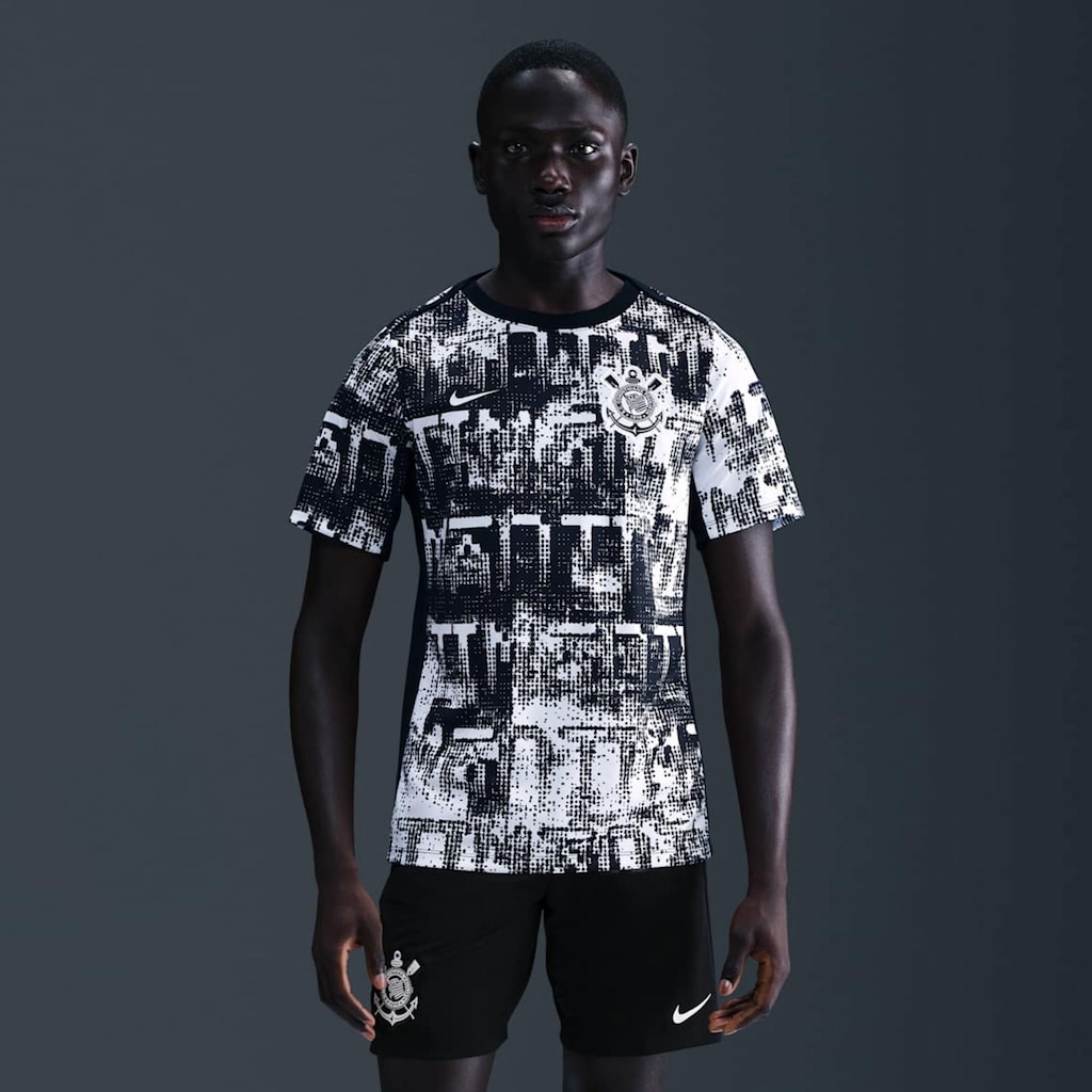 Imagem 5 do produto Camisa do Corinthians Pré Jogo 26/27 Nike Torcedor Masculina
