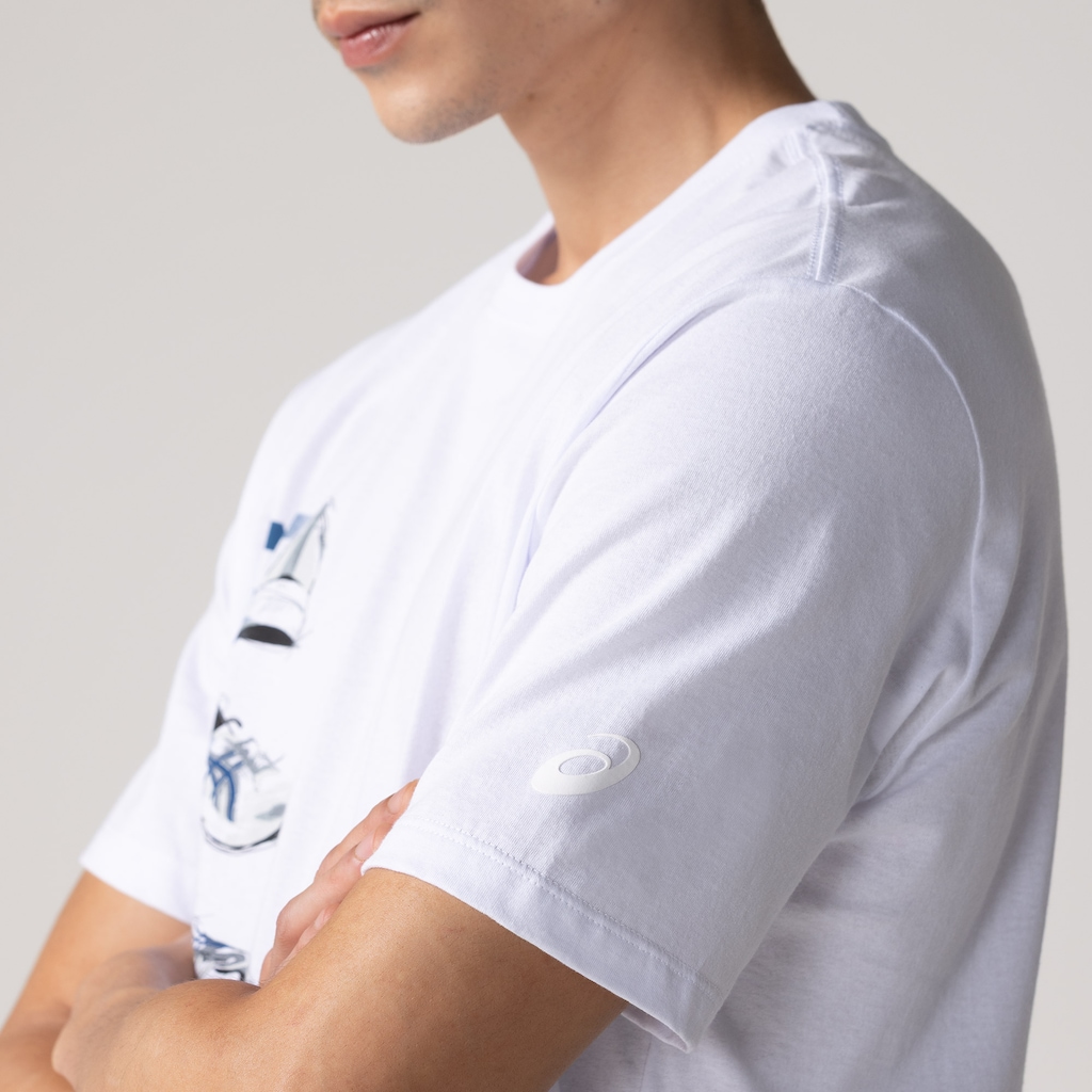 Imagem 5 do produto Camiseta Masculina Malha Estampada ASICS