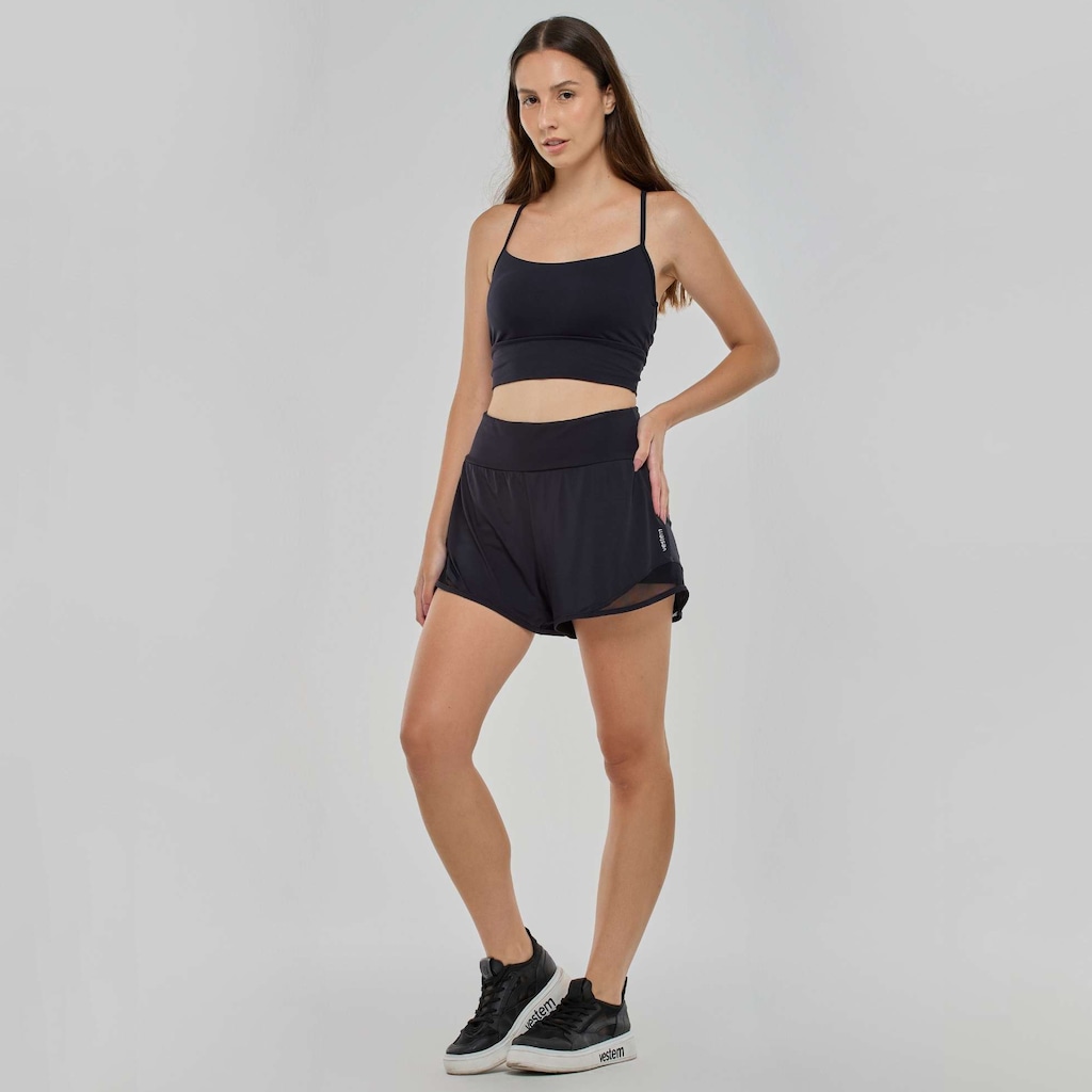 Imagem 3 do produto Short Running Com Recorte Vestem Feminino