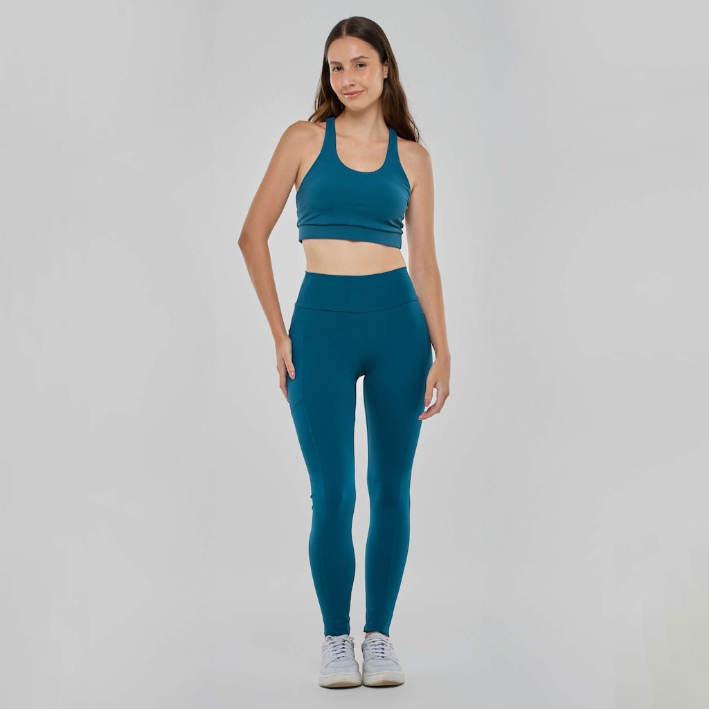 Imagem 3 do produto Calça Legging Com Bolso Latertal Vestem Feminina