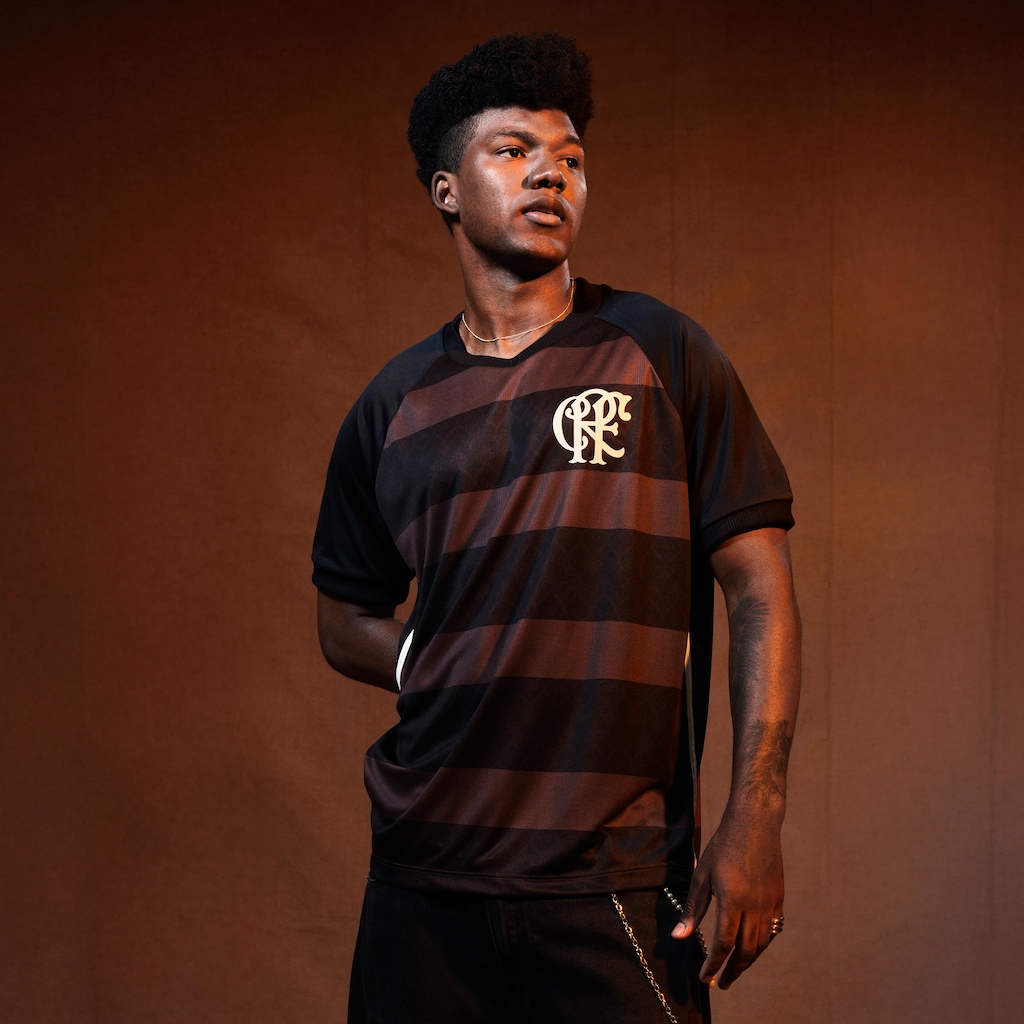 Imagem 2 do produto Camiseta do Flamengo Consciência Negra 25/26 Braziline Masculina