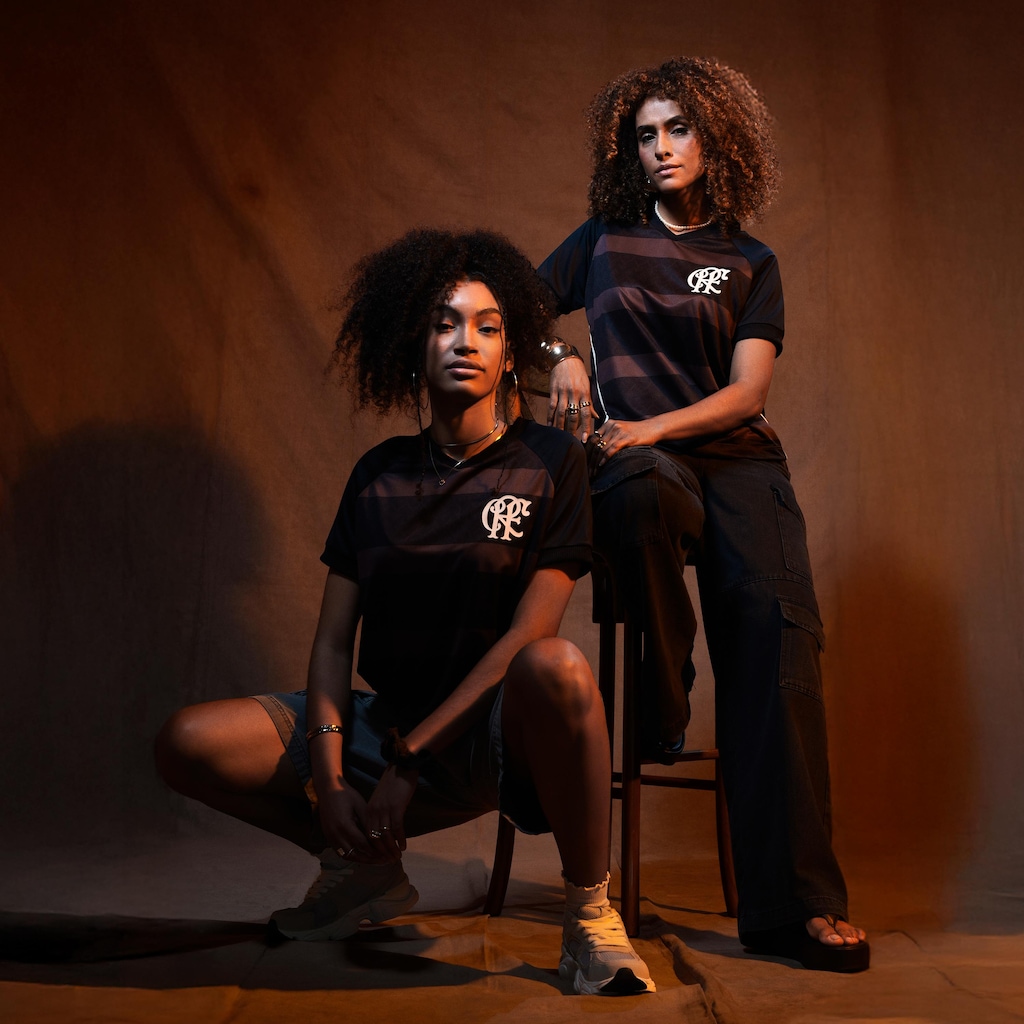 Imagem 4 do produto Camiseta do Flamengo Consciência Negra 25/26 Braziline Masculina