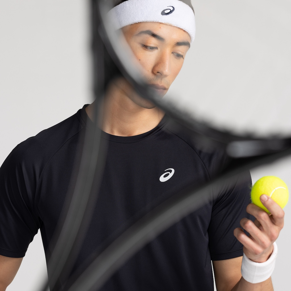 Imagem 4 do produto Camiseta ASICS Emblema Racket Masculina