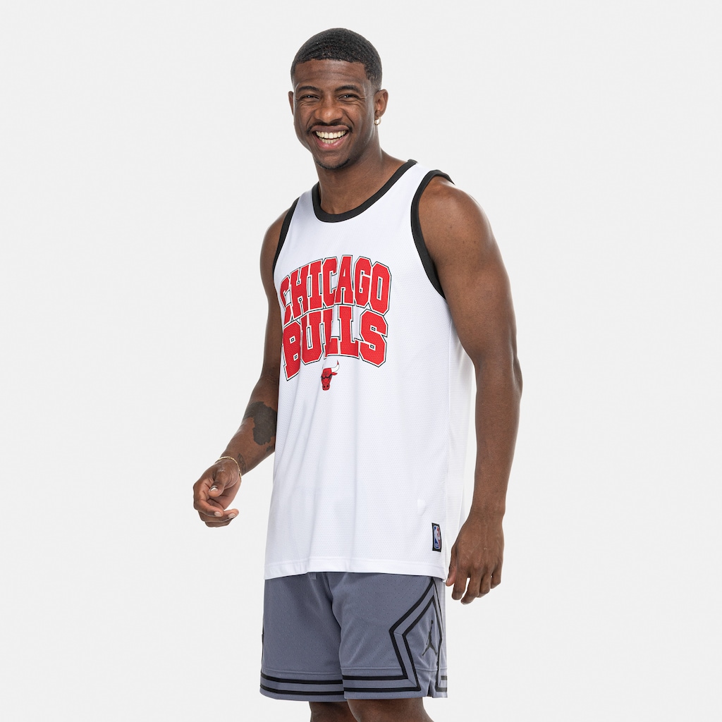 Imagem 4 do produto Camiseta Regata Chicago Bulls NBA Heritage N0637 Masculina