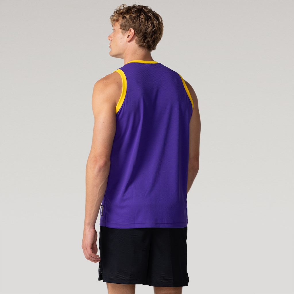 Imagem 3 do produto Camiseta Regata NBA Heritage N1133 LA Lakers - Masculina