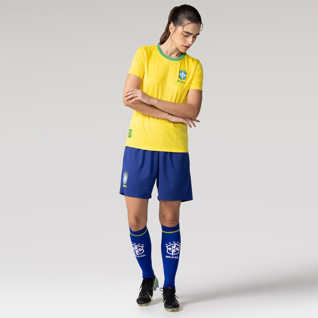 Imagem 3 do produto Camiseta da Seleção do Brasil CBF 26/27 Feminina