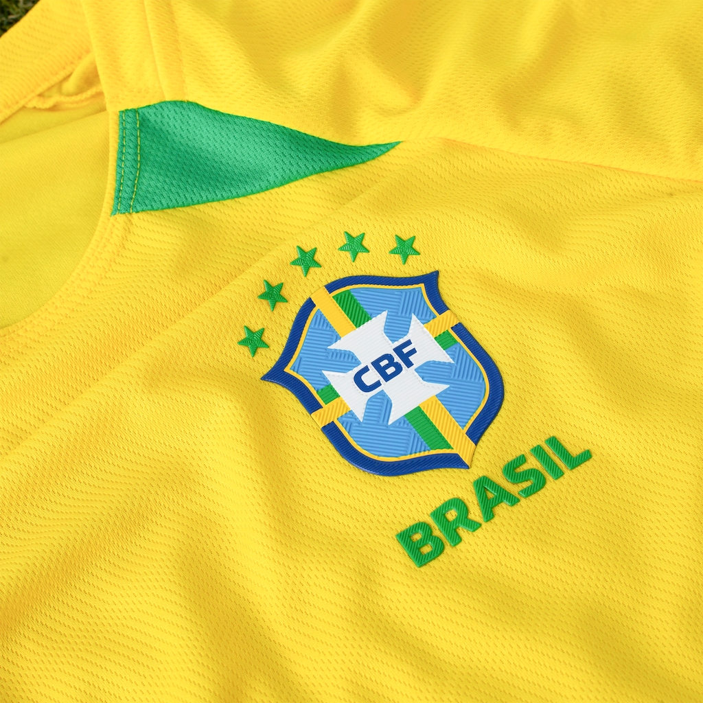 Imagem 4 do produto Camiseta Penta da Seleção do Brasil CBF 26/27 Infantil