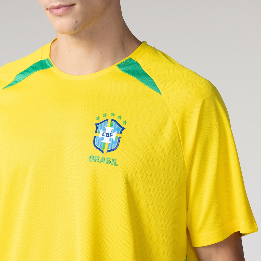 Imagem 4 do produto Camiseta Penta da Seleção do Brasil CBF 26/27 Masculina