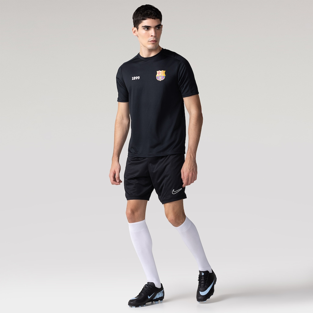 Imagem 3 do produto Camiseta Barcelona Recorte Licenciada Dry Masculina