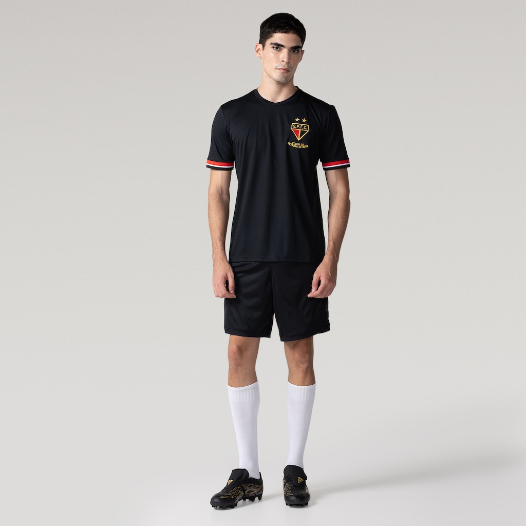 Imagem 4 do produto Camiseta São Paulo Futebol Clube Jacquard Masculina