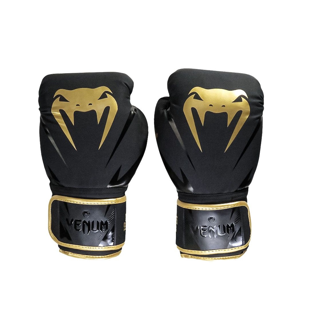 Imagem 2 do produto Kit Luvas de Boxe Venum New Impact Evo 12oz + Bandagem + Bocal