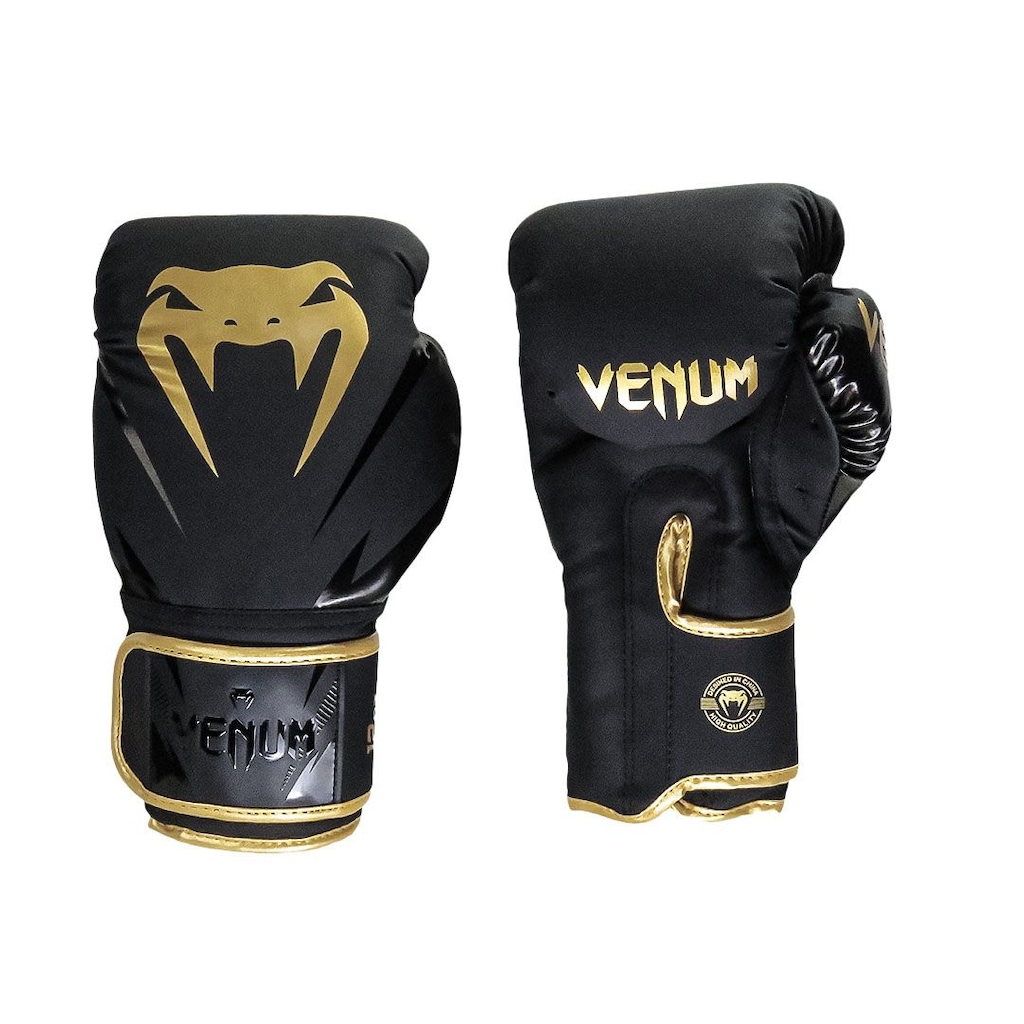 Imagem 4 do produto Kit Luvas de Boxe Venum New Impact Evo 12oz + Bandagem + Bocal
