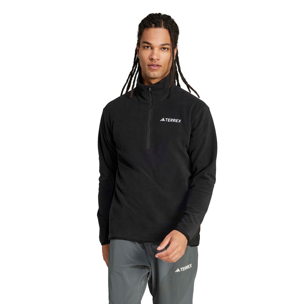 Imagem 4 do produto Jaqueta Fleece adidas Terrex 1/2 Zíper Multi Essentials Masculina