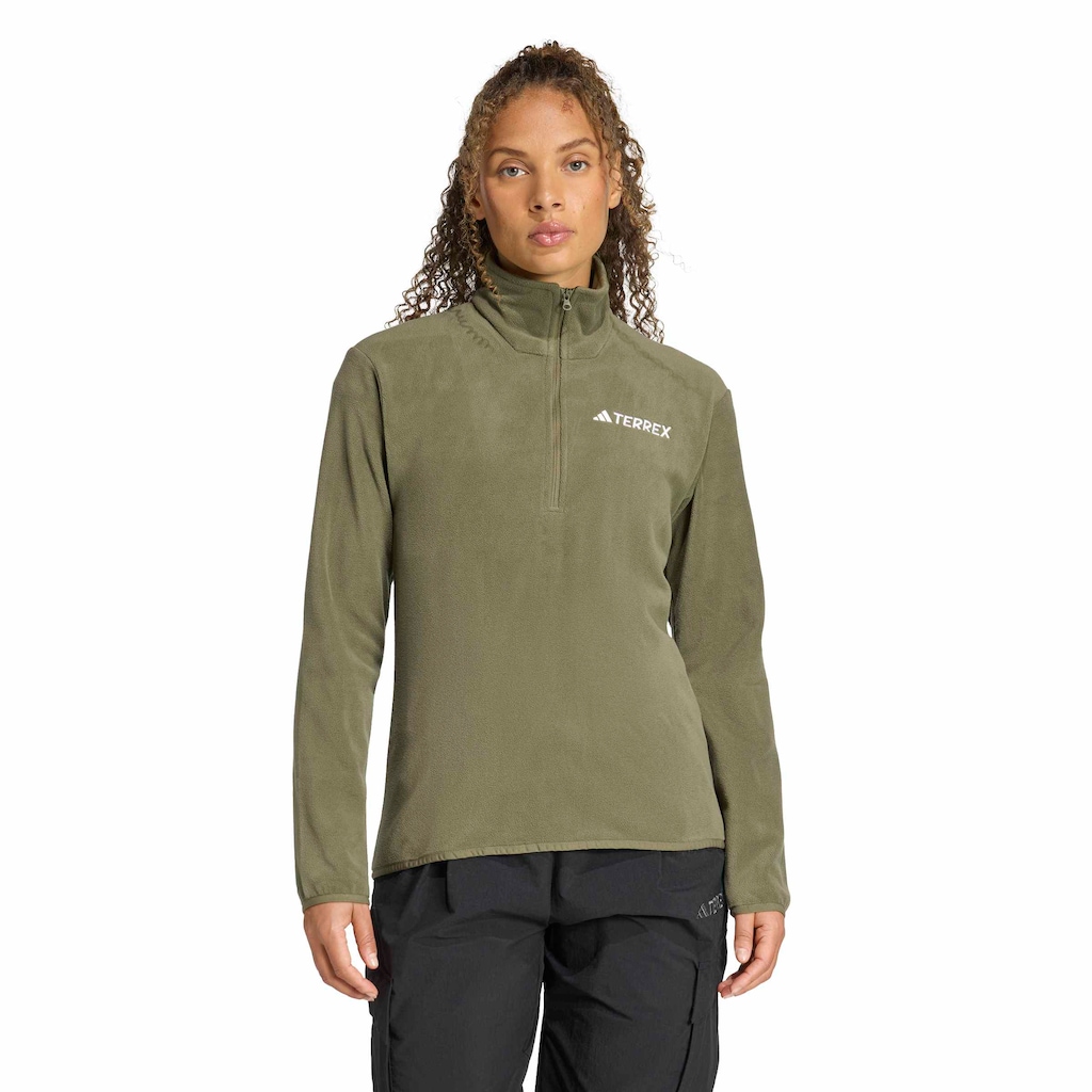 Imagem 2 do produto Blusa Fleece adidas Terrex 1/2 Zíper Multi Essentials Feminina