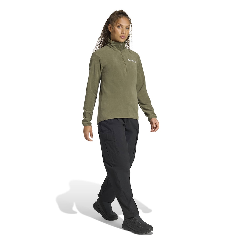 Imagem 4 do produto Blusa Fleece adidas Terrex 1/2 Zíper Multi Essentials Feminina