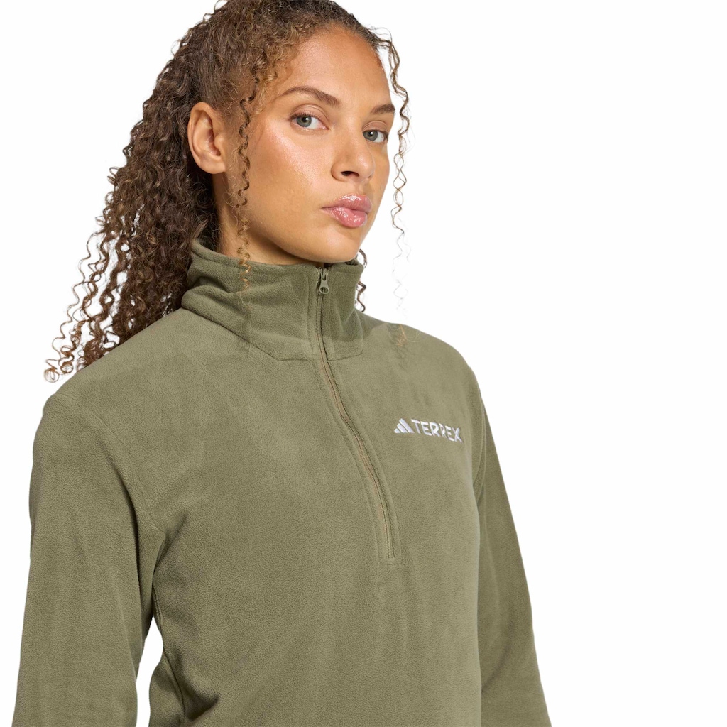 Imagem 5 do produto Blusa Fleece adidas Terrex 1/2 Zíper Multi Essentials Feminina
