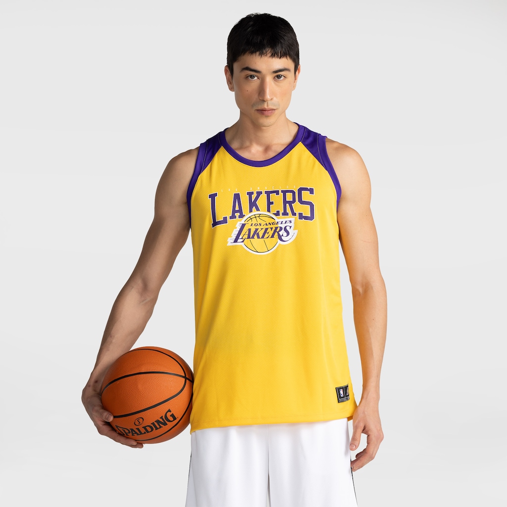 Imagem 2 do produto Camiseta Regata Nba Lakers N1758 Masculina
