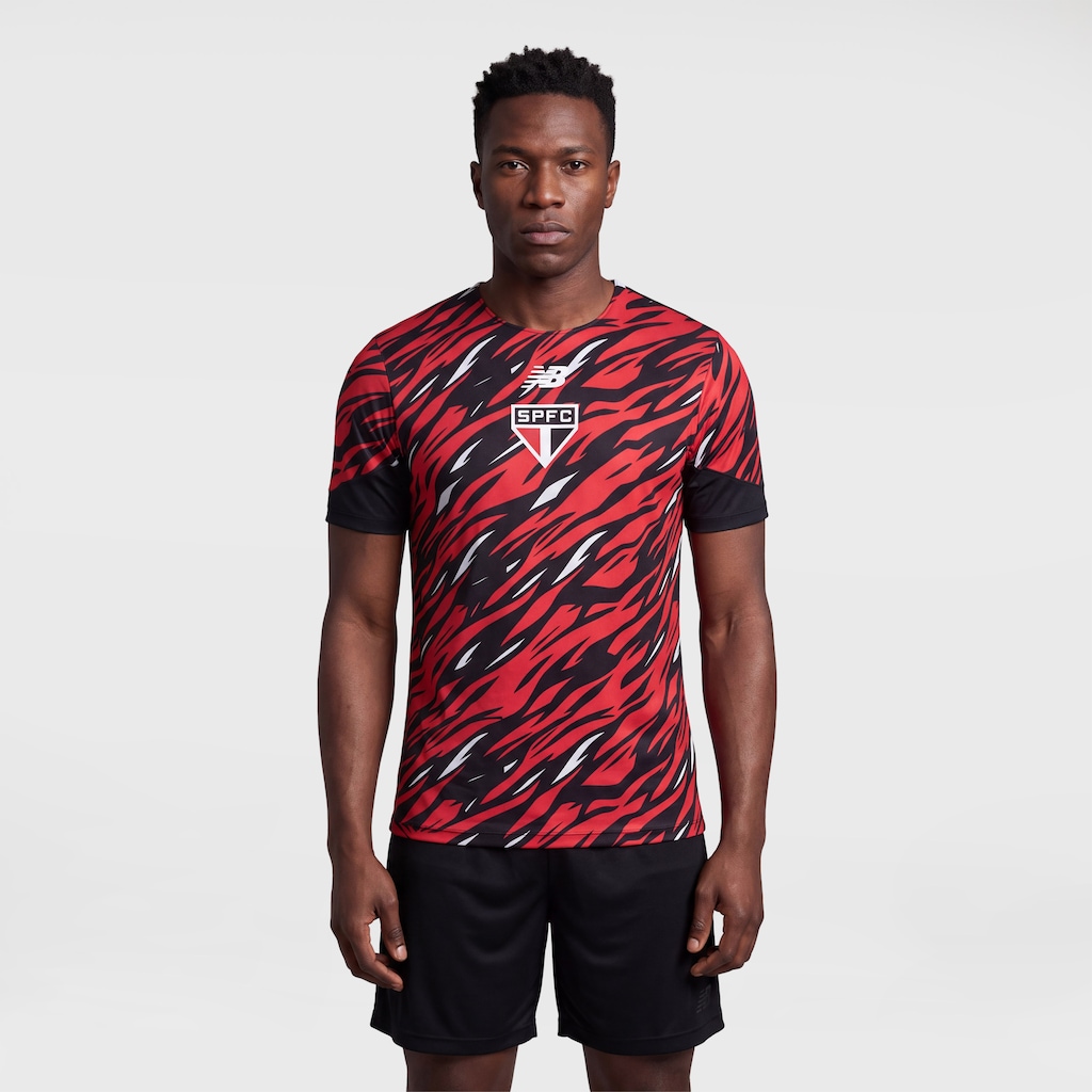 Imagem 1 do produto Camisa Do São Paulo Pré Jogo 26/27 New Balance Masculina
