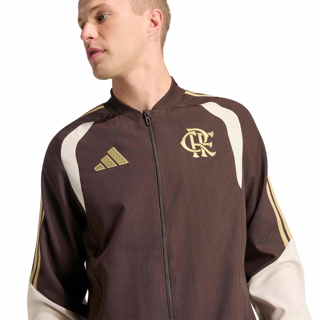 Imagem 4 do produto Jaqueta do Flamengo 26/27 adidas Apresentação Masculina