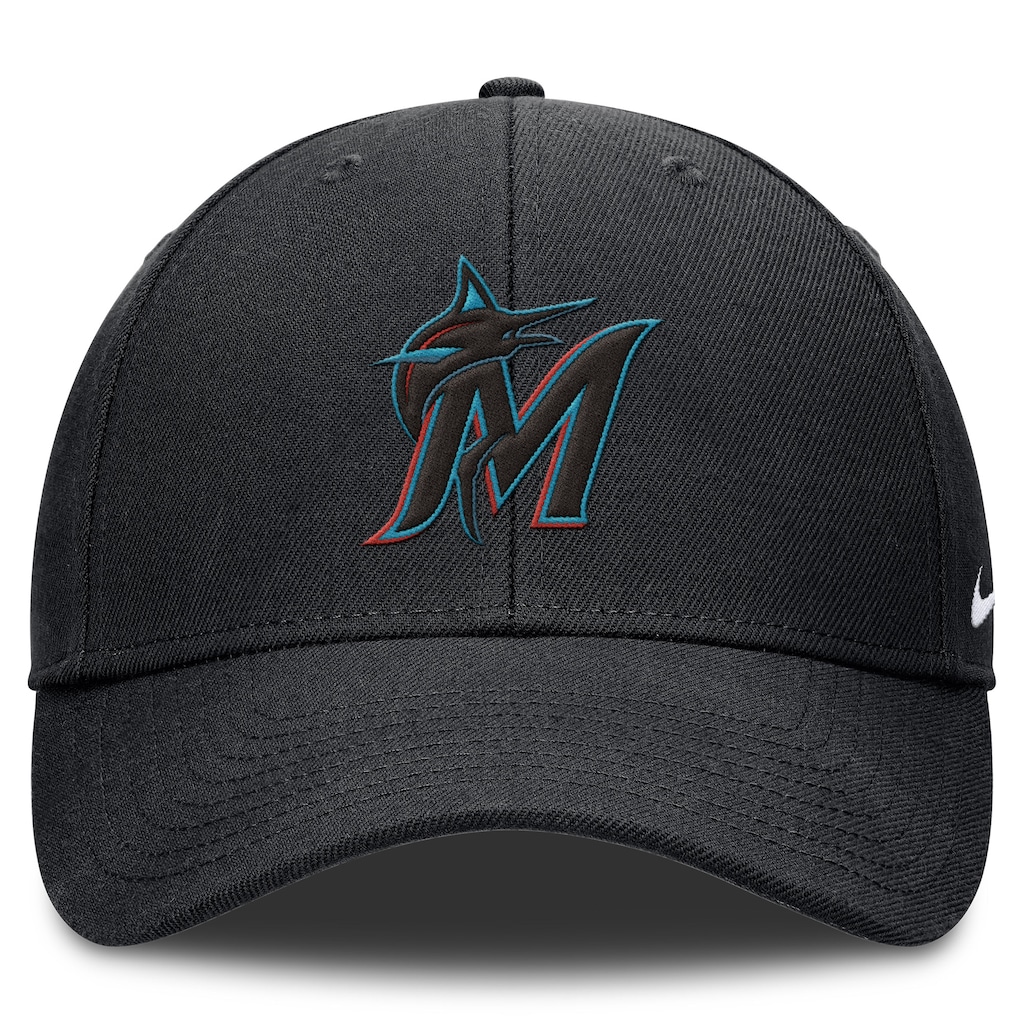Imagem 2 do produto Boné Unissex MLB Miami Marlins Nike Dri- FIT Club Aba Curva