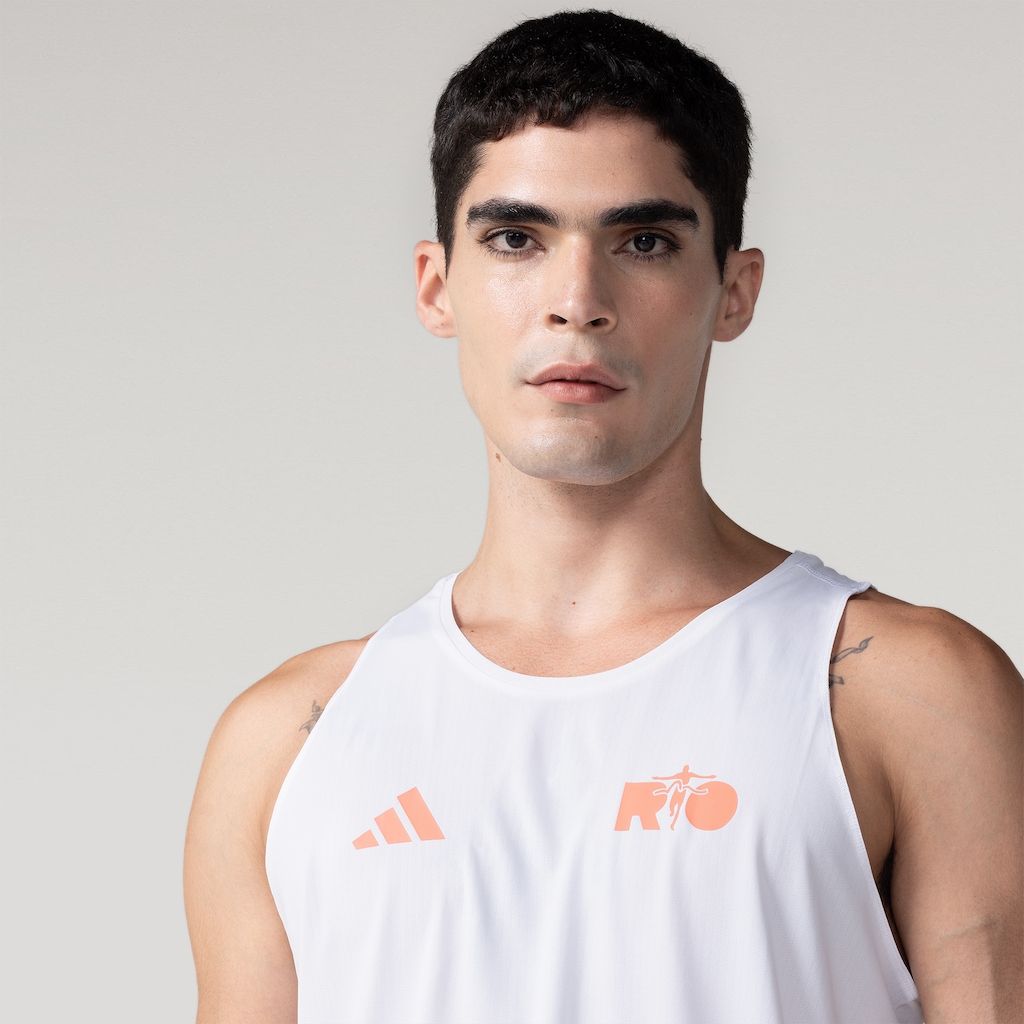 Imagem 4 do produto Camiseta Regata adidas Maratona do Rio - Masculina