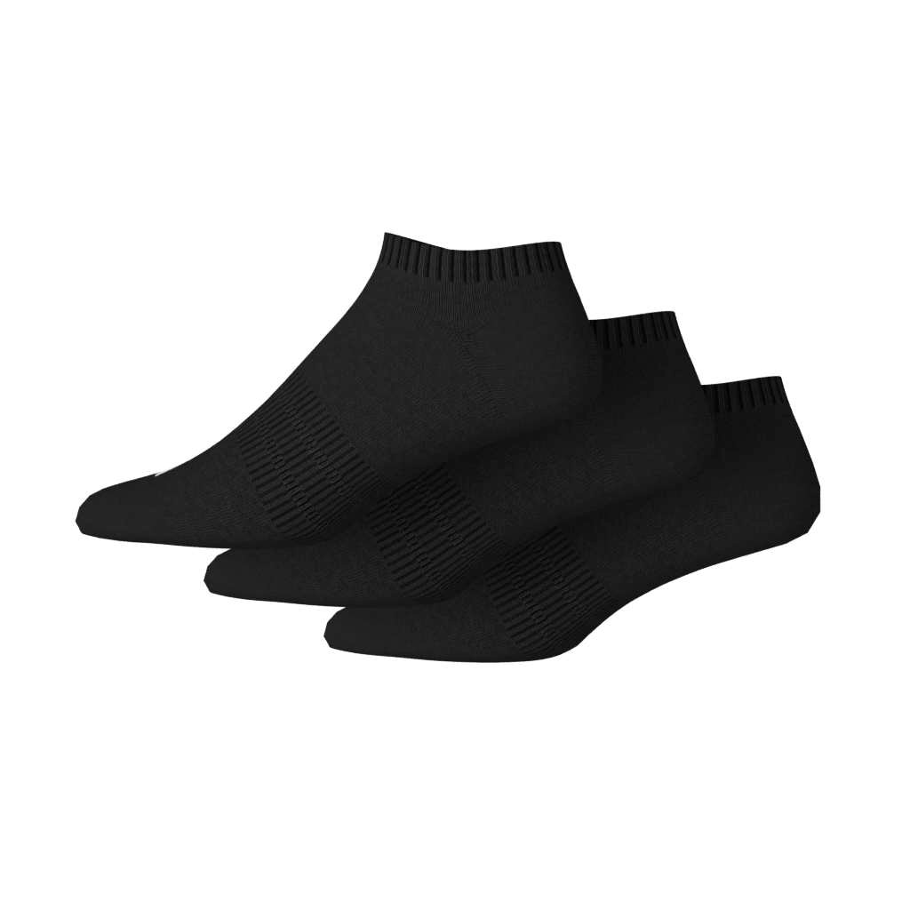 Imagem 2 do produto Kit de Meias adidas de Cano Baixo Essentials com Amortecimento - 3 Pares