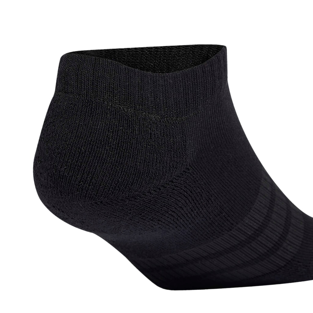 Imagem 3 do produto Kit de Meias adidas de Cano Baixo Essentials com Amortecimento - 3 Pares