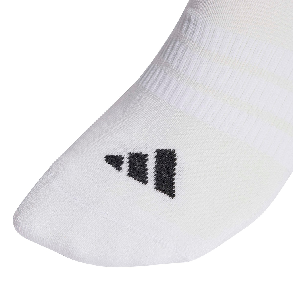 Imagem 2 do produto Kit de Meias adidas de Cano Baixo Essentials com Amortecimento - 3 Pares