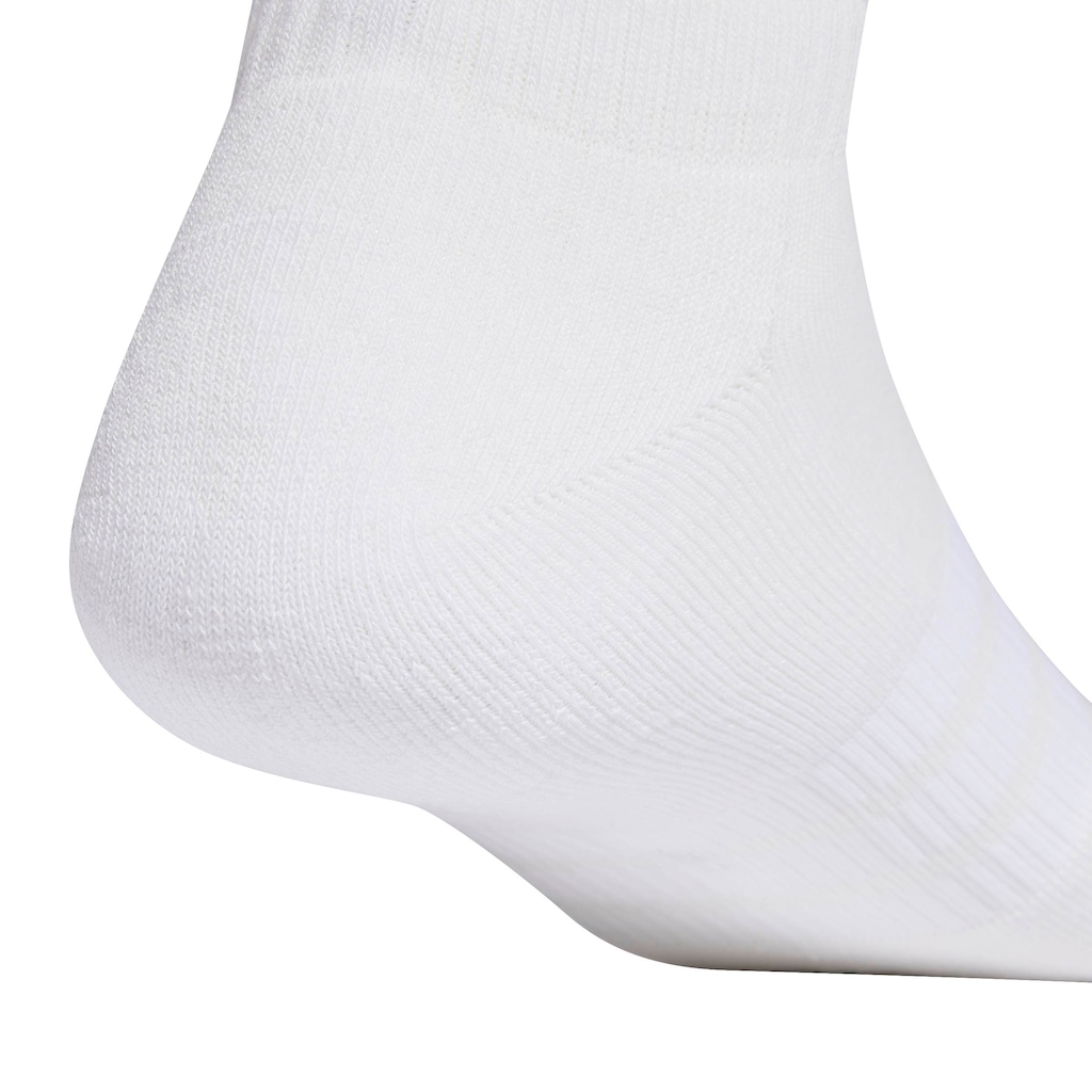 Imagem 3 do produto Kit de Meias adidas de Cano Baixo Essentials com Amortecimento - 3 Pares