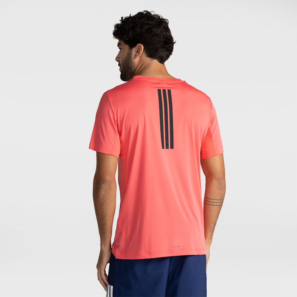 Imagem 2 do produto Camiseta adidas D4T PrimeLift 3 Stripes Masculina