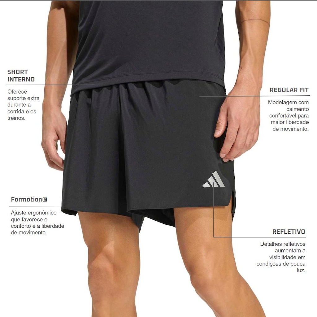 Imagem 2 do produto Short adidas adi365 Running Essentials Masculino