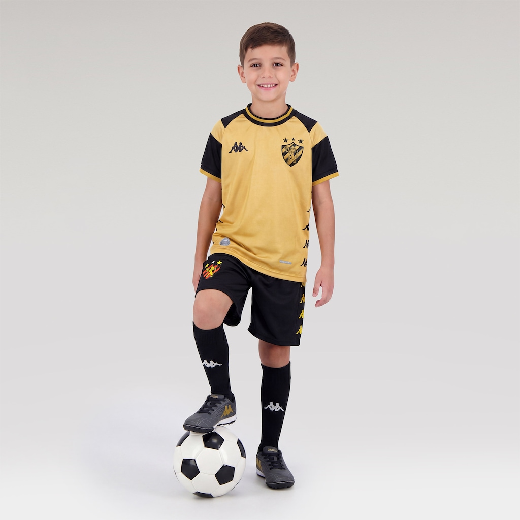 Imagem 3 do produto Camisa do Sport CIub do Recife II 26/27 Kappa Torcedor Infantil