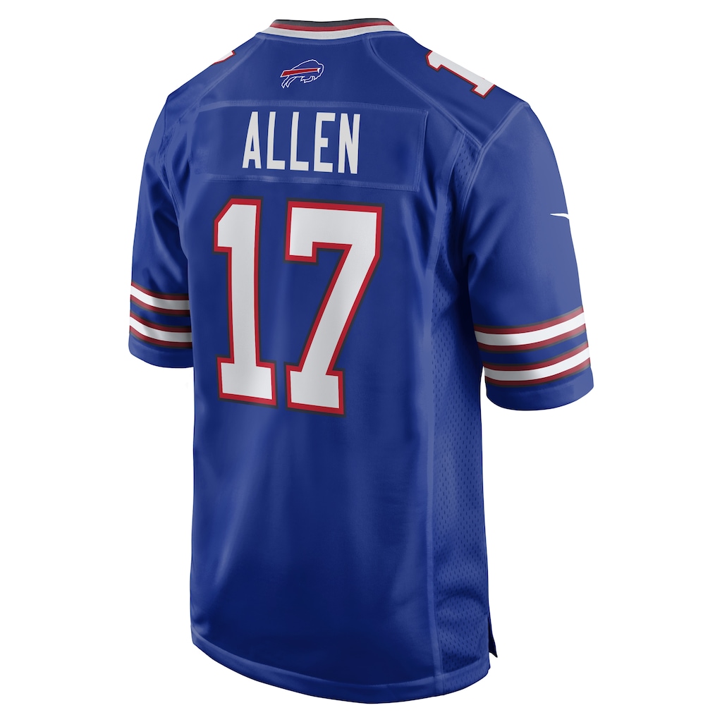 Imagem 2 do produto Camisa Nike Buffalo Bills Josh Allen n° 17 Game Masculina