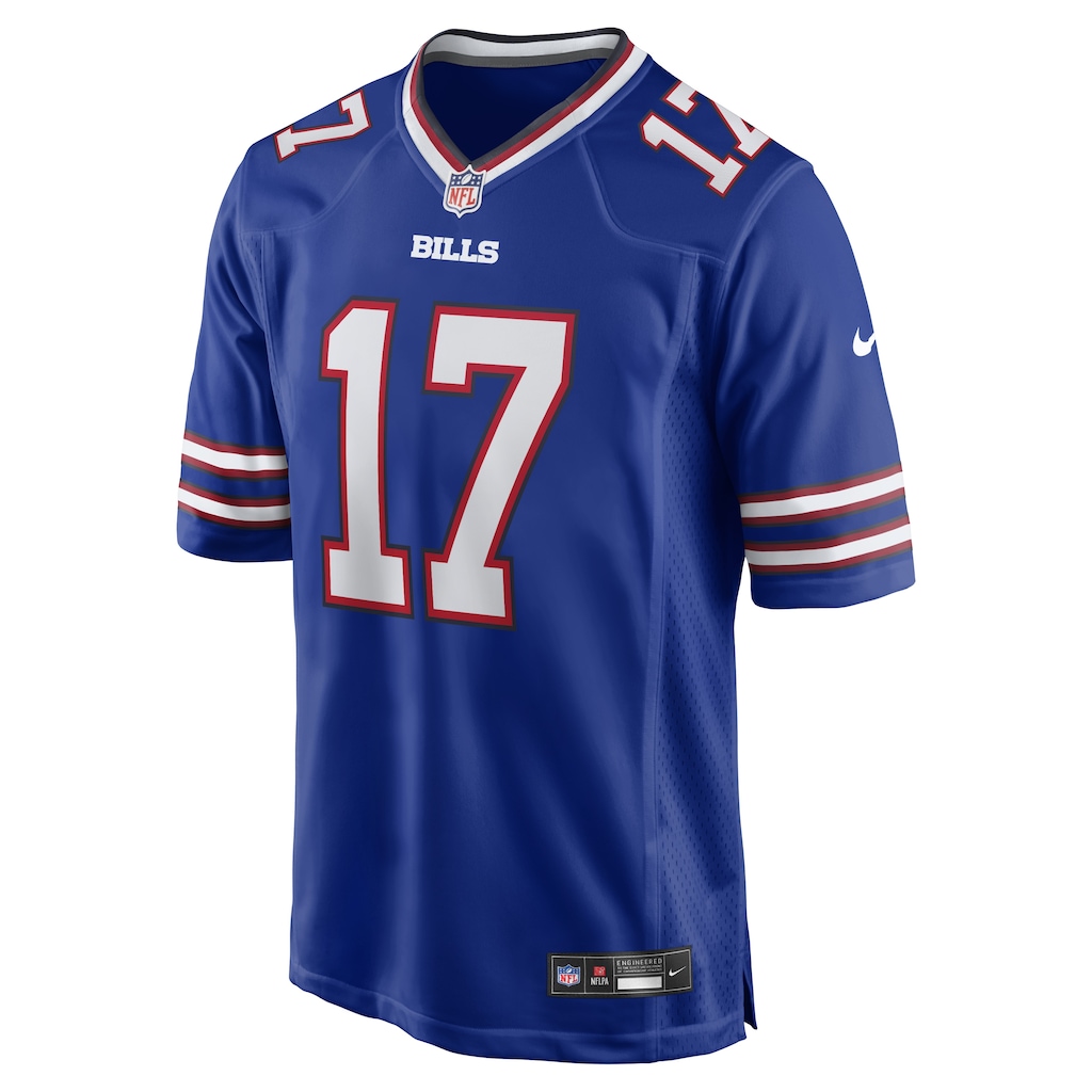 Imagem 1 do produto Camisa Nike Buffalo Bills Josh Allen n° 17 Game Masculina
