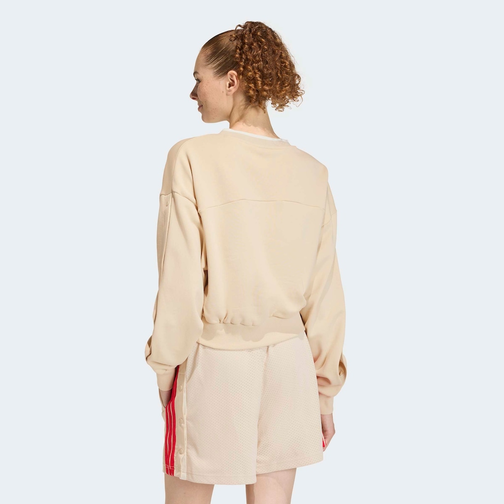 Imagem 2 do produto Blusa de Moletom adidas Gola Careca Stadium Feminina