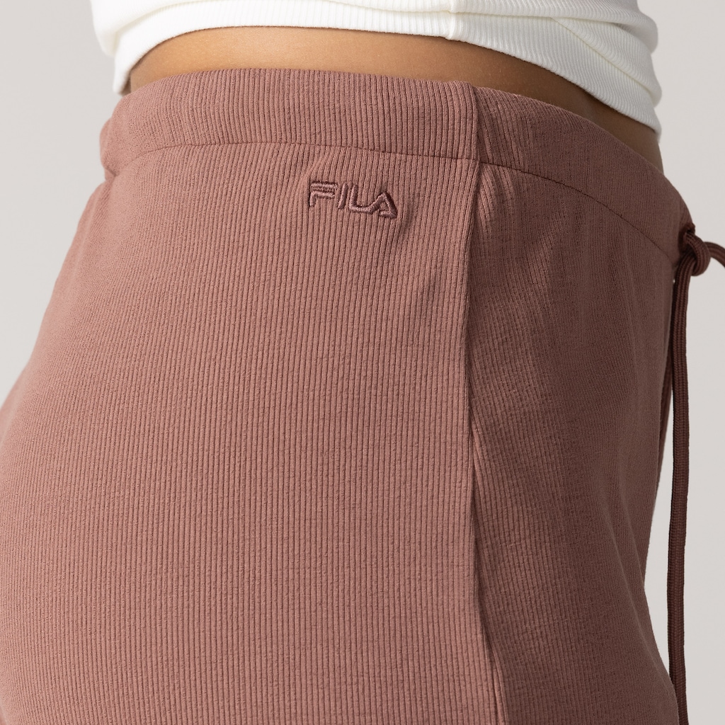 Imagem 4 do produto Calça Fila Wide Essentials Canelada Feminina