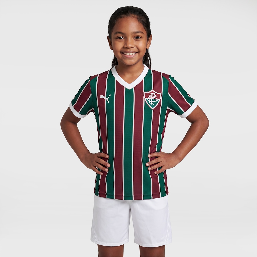 Imagem 4 do produto Camisa do Fluminense I 26/27 Torcedor Puma Infantil