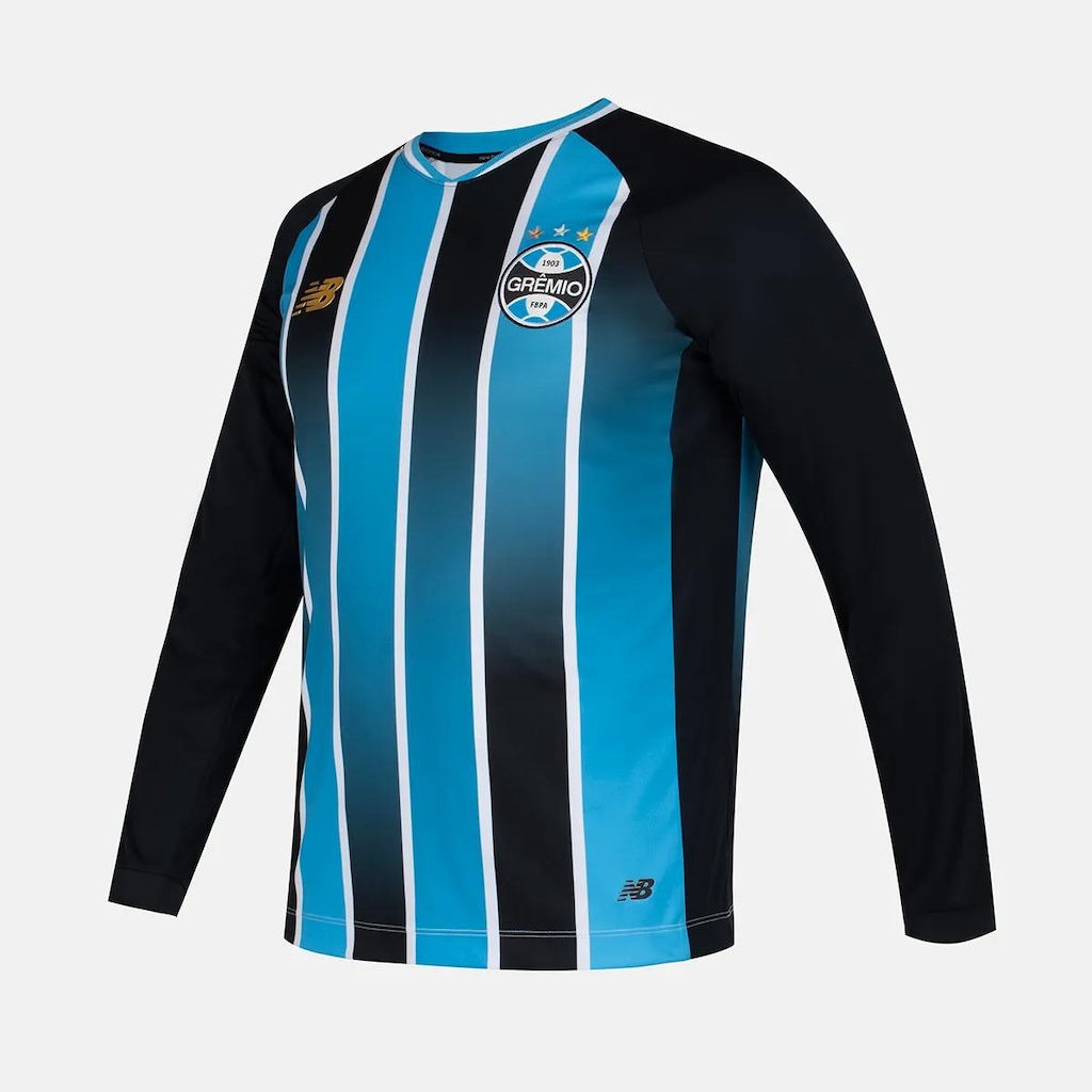 Imagem 3 do produto Camisa do Grêmio Manga Longa I 26/27 New Balance Torcedor Masculina