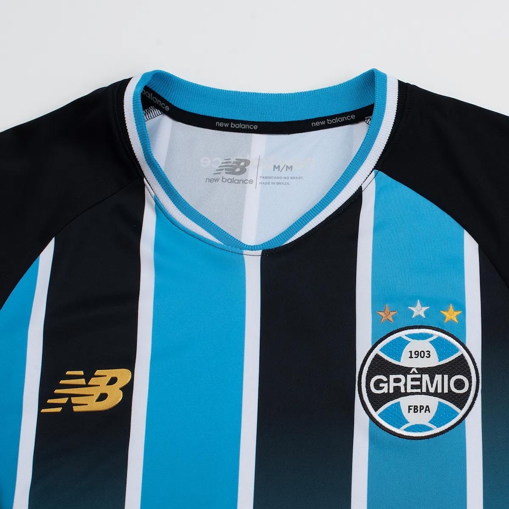 Imagem 4 do produto Camisa do Grêmio Manga Longa I 26/27 New Balance Torcedor Masculina