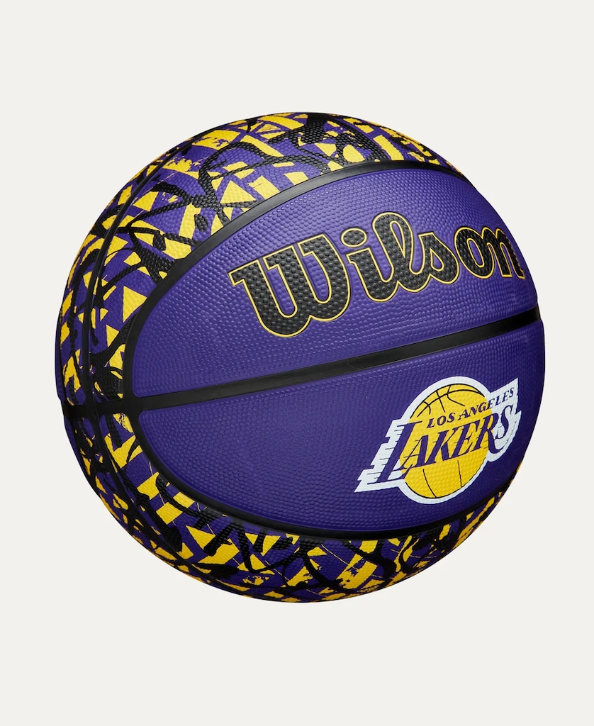 Imagem 2 do produto Bola Wilson NBA Team Graffiti Lakers