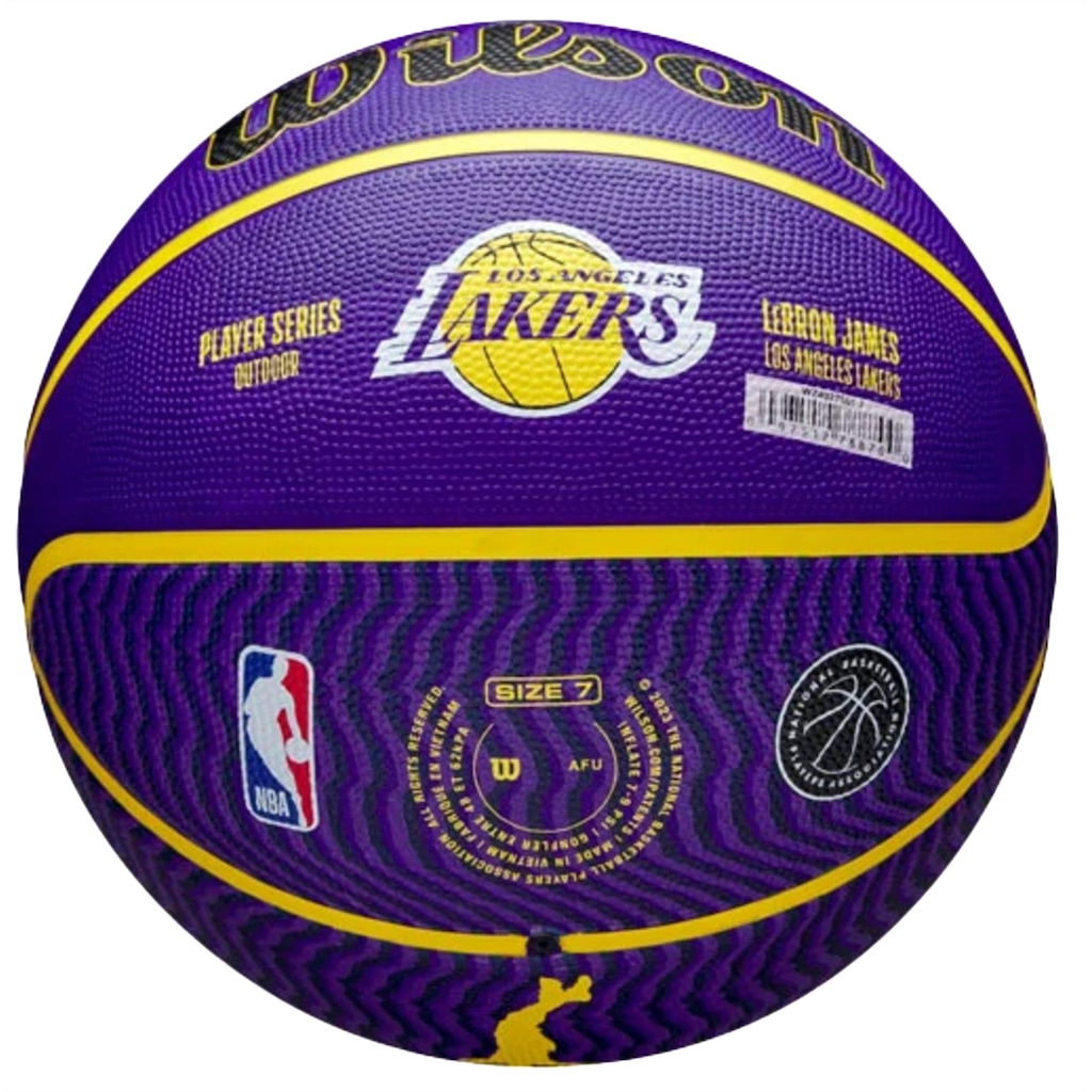 Imagem 2 do produto Bola de Basquete Wilson NBA Player Icon Outdoor LeBron