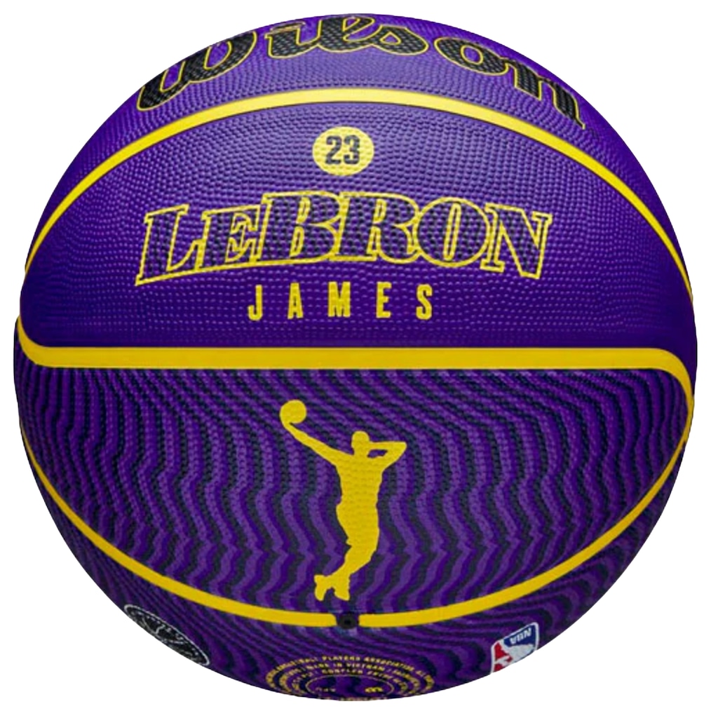 Imagem 3 do produto Bola de Basquete Wilson NBA Player Icon Outdoor LeBron