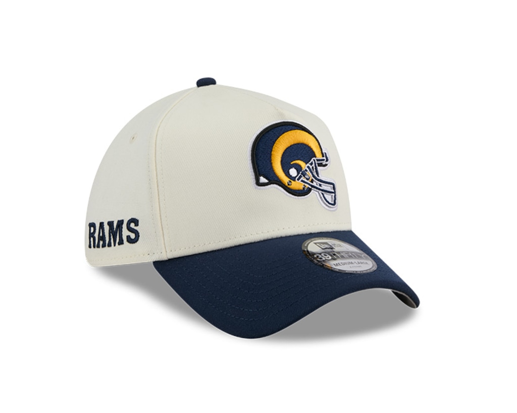 Imagem 2 do produto Boné Unissex New Era NFL 39THIRTY Los Angeles Rams Aba Curva