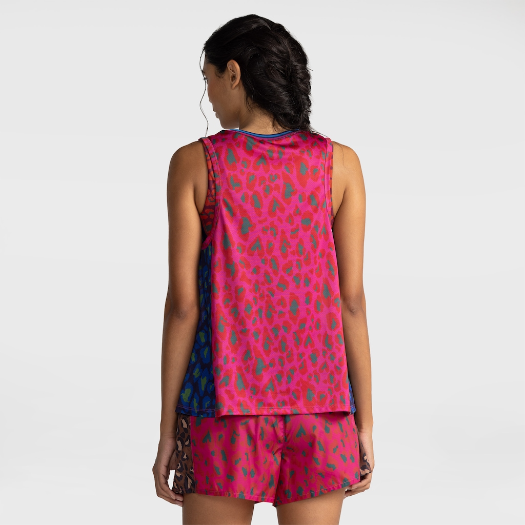 Imagem 2 do produto Camiseta Regata Farm Dryfit Leopardo Feminina