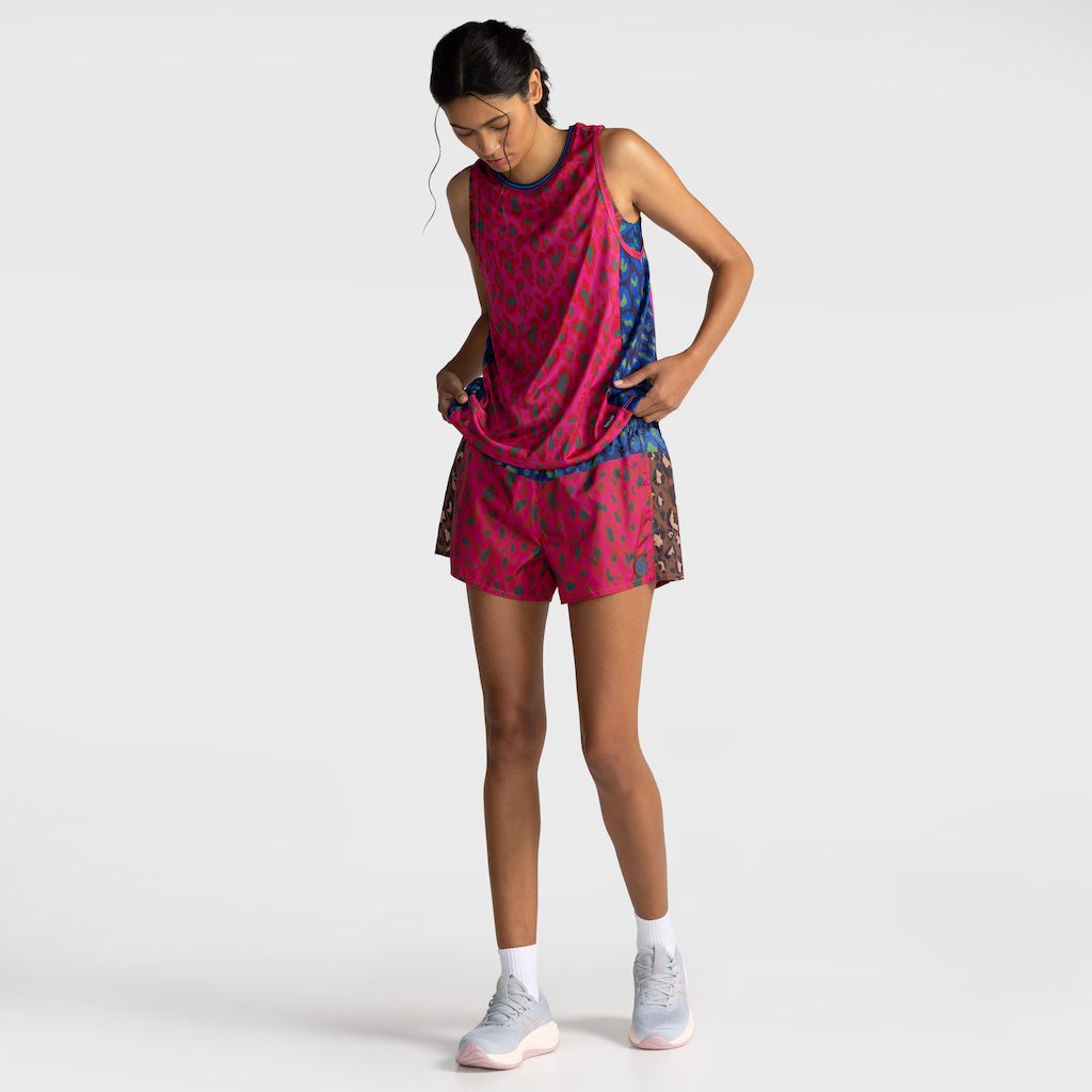 Imagem 3 do produto Camiseta Regata Farm Dryfit Leopardo Feminina