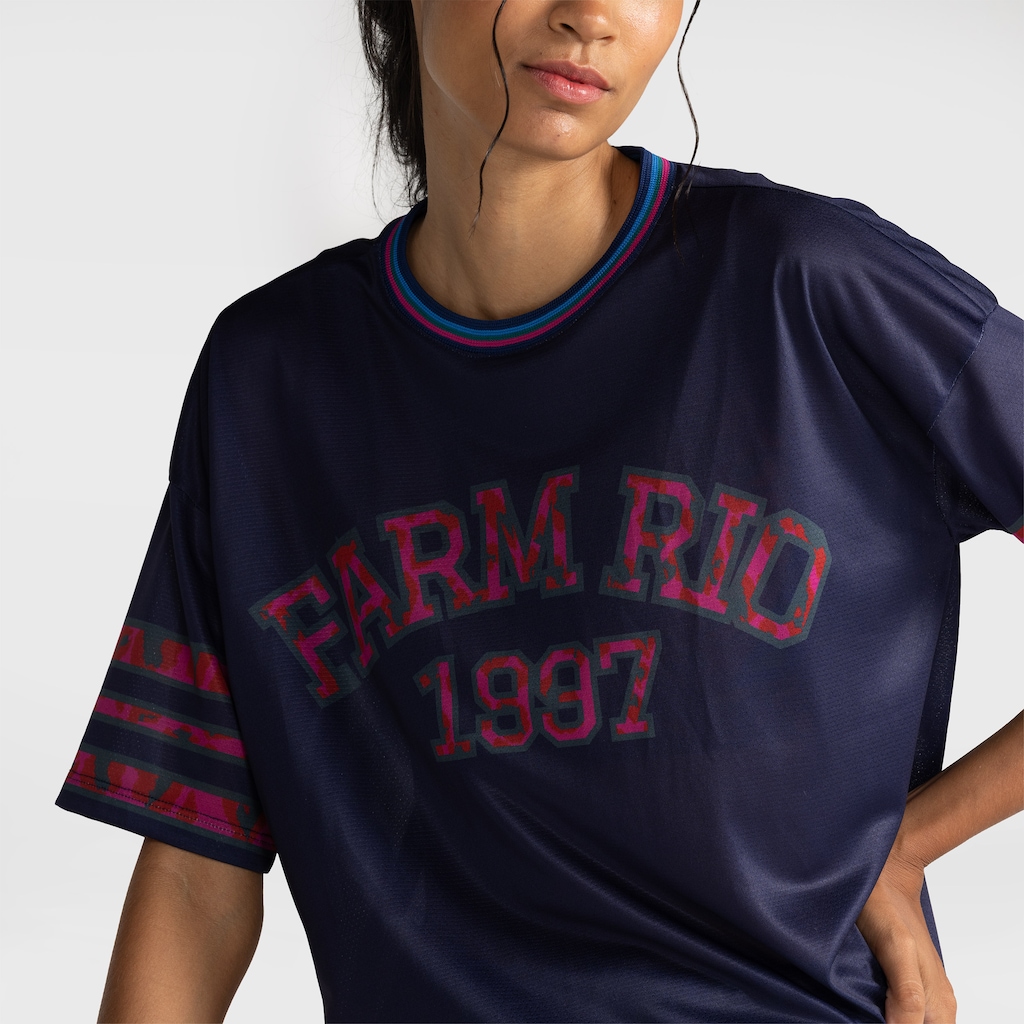 Imagem 4 do produto Camiseta Farm Dryfit Leopardo Feminina