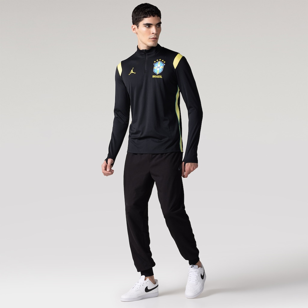 Imagem 3 do produto Blusão Nike Dril Top CBF Treino II 2026 Masculino