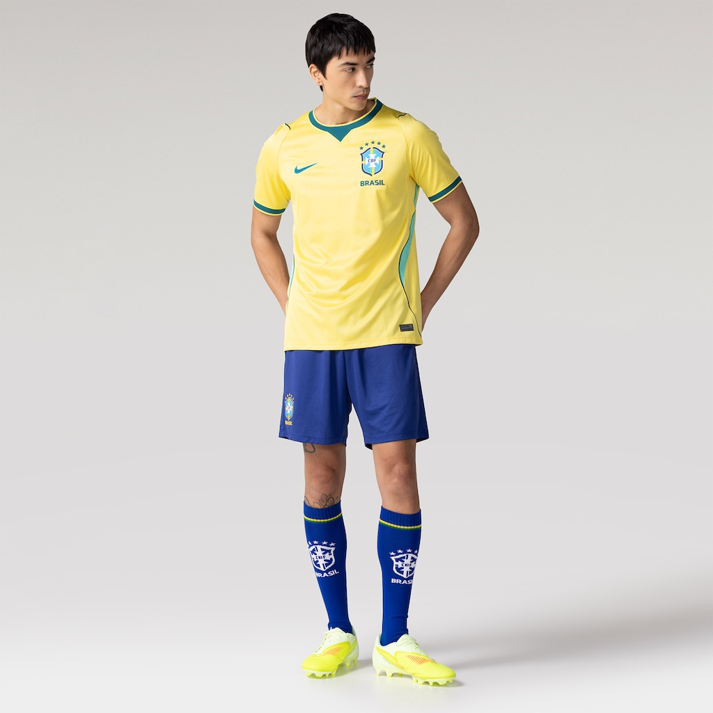 Imagem 3 do produto Camisa Brasil Nike I 2026/27 Torcedor Pro Masculina